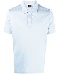 Polo bleu clair Paul & Shark