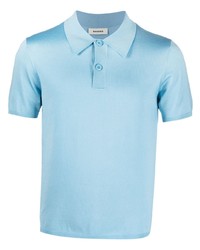 Polo bleu clair Sandro