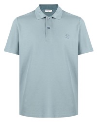 Polo bleu clair Sandro Paris