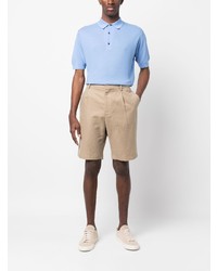 Polo bleu clair John Smedley