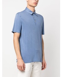 Polo bleu clair Fedeli