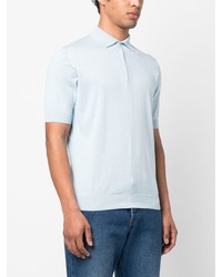 Polo bleu clair Lardini