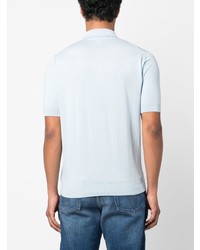 Polo bleu clair Lardini