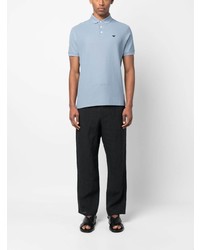 Polo bleu clair Emporio Armani