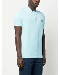 Polo bleu clair Kenzo