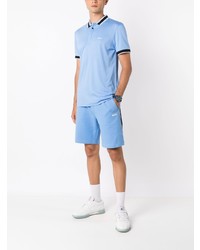 Polo bleu clair BOSS