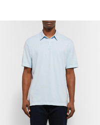 Polo bleu clair James Perse