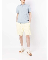 Polo bleu clair Fred Perry