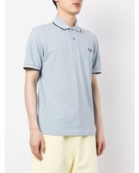 Polo bleu clair Fred Perry