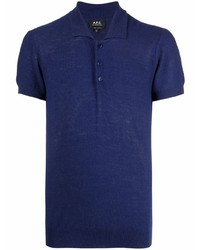 Polo bleu marine A.P.C.