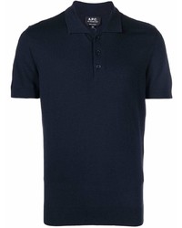 Polo bleu marine A.P.C.