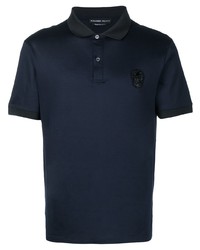 Polo bleu marine Alexander McQueen