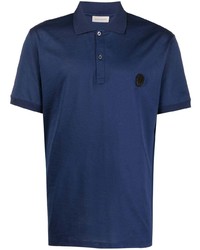 Polo bleu marine Alexander McQueen