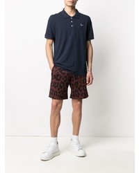 Polo bleu marine MAISON KITSUNÉ