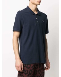 Polo bleu marine MAISON KITSUNÉ