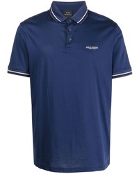 Polo bleu marine Armani Exchange