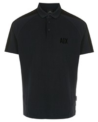 Polo bleu marine Armani Exchange