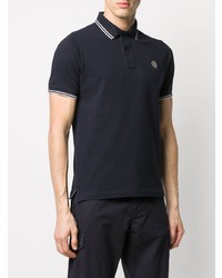 Polo bleu marine Stone Island