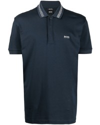 Polo bleu marine BOSS