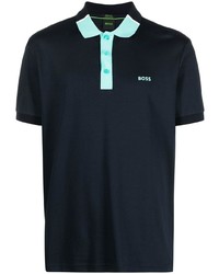 Polo bleu marine BOSS