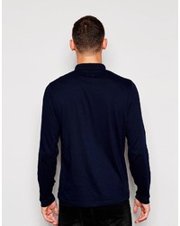 Polo bleu marine Asos