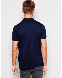 Polo bleu marine Asos