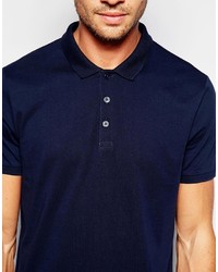 Polo bleu marine Asos