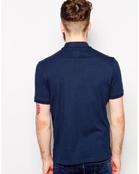 Polo bleu marine Asos