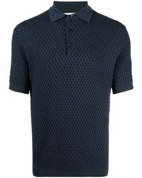 Polo bleu marine Brioni