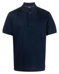 Polo bleu marine Brioni