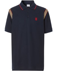 Polo bleu marine Burberry