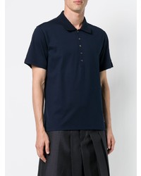 Polo bleu marine Thom Browne