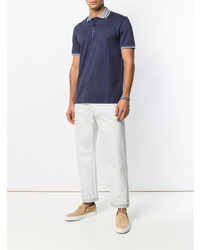 Polo bleu marine Ermenegildo Zegna