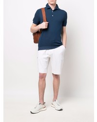 Polo bleu marine Lardini