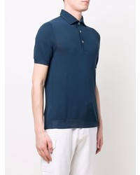 Polo bleu marine Lardini