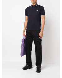 Polo bleu marine Stone Island