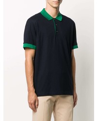 Polo bleu marine Brioni