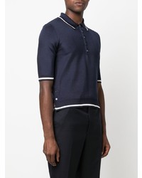 Polo bleu marine Thom Browne