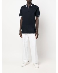 Polo bleu marine Kiton