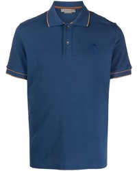 Polo bleu marine Corneliani