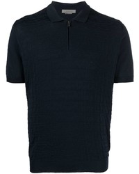 Polo bleu marine Corneliani