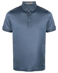 Polo bleu marine Corneliani