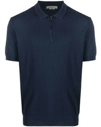 Polo bleu marine Corneliani