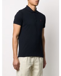 Polo bleu marine Moncler