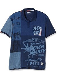 Polo bleu marine Desigual