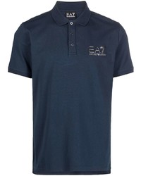 Polo bleu marine Ea7 Emporio Armani