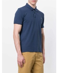 Polo bleu marine Woolrich