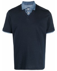 Polo bleu marine Eleventy