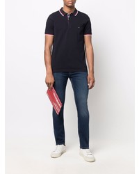 Polo bleu marine Tommy Hilfiger