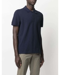 Polo bleu marine Fay